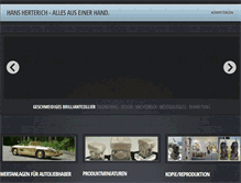Tablet Screenshot of herterich.de